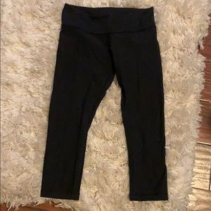 Lulu lemon black crop leggings